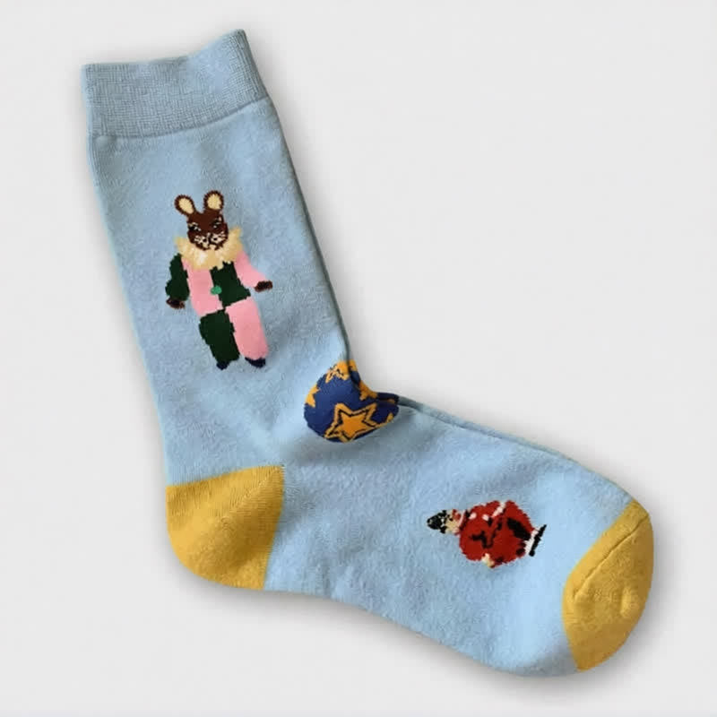 Verspielte Osterhasen-Socken (3 Paar) - image 5