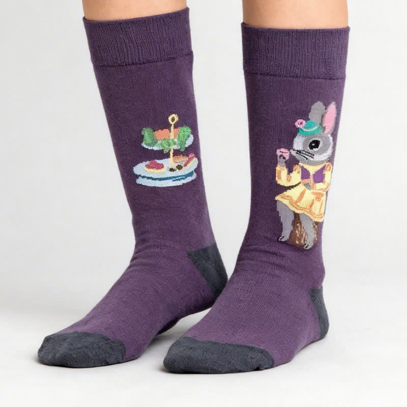 Osterhasen-Viertel-Socken (3 Paar) - image 3