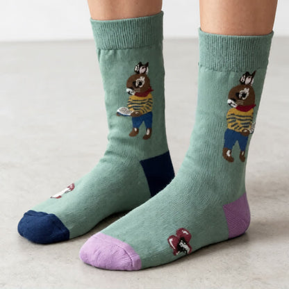 Osterhasen-Viertel-Socken (3 Paar) - image 2