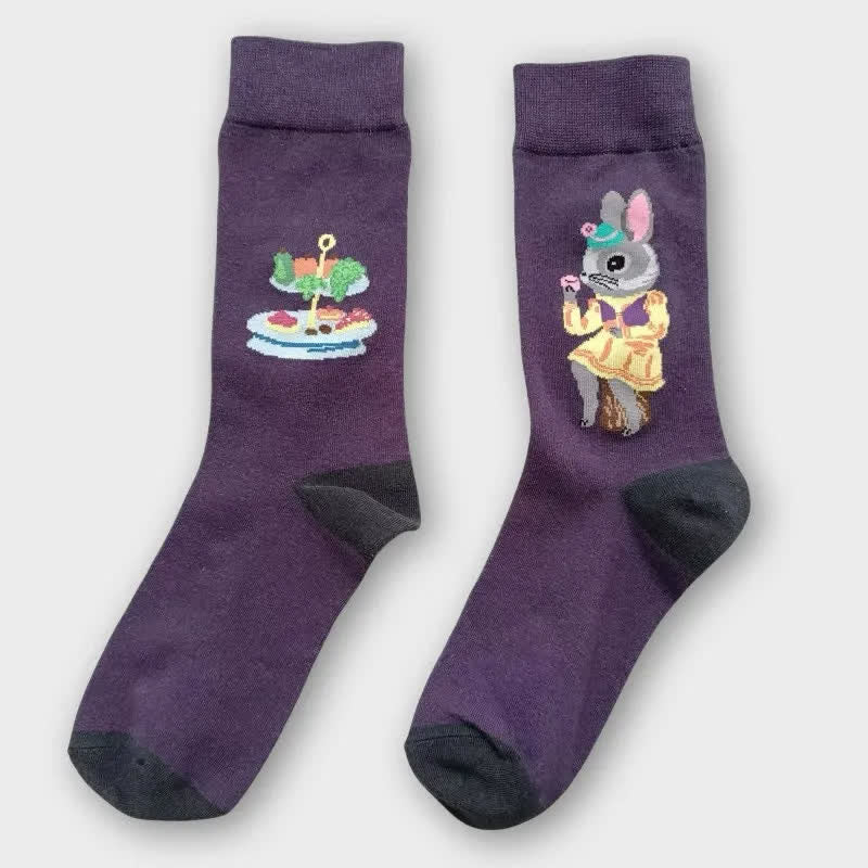 Osterhasen-Viertel-Socken (3 Paar) - image 6