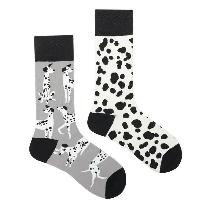 Dalmatiner-Cartoon-Viertel-Socken - image 1