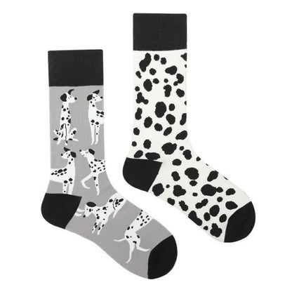 Dalmatiner-Cartoon-Viertel-Socken - image 1