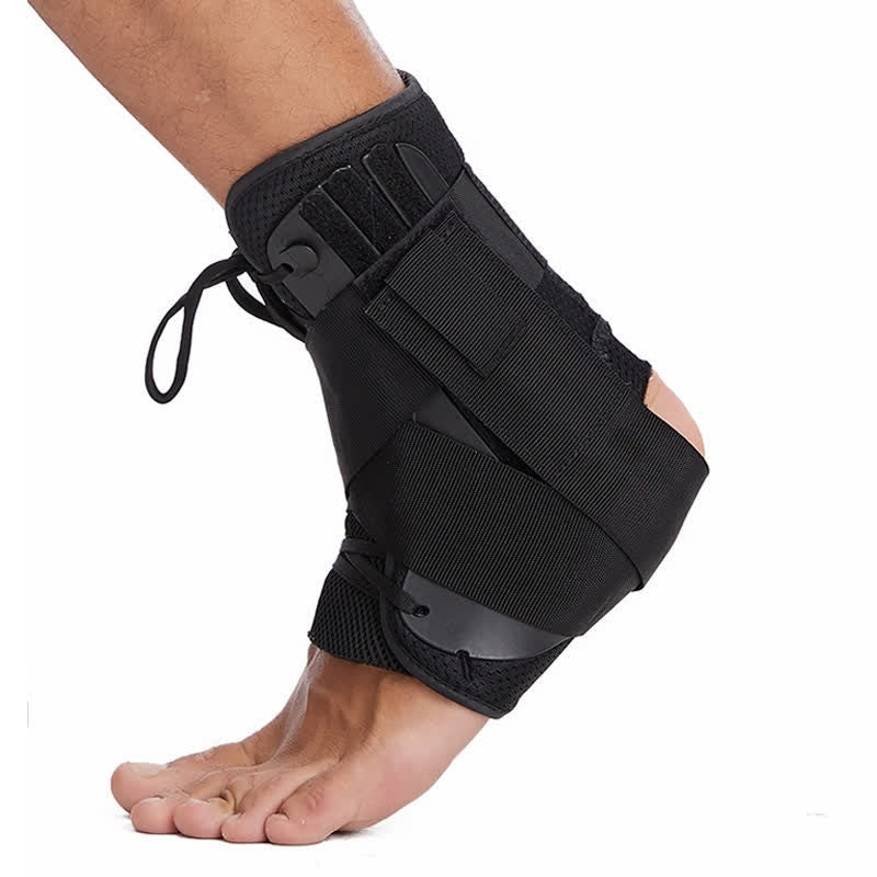 Riemen zur Fußstütze und zum Schutz der Knöchelbandage - Schwarz - XL - image 0