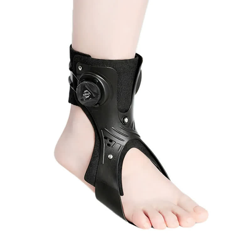 Tragbare Airbag-Fußstütze zum Schutz der Knöchel - Schwarz - Rechts - XL - image 2