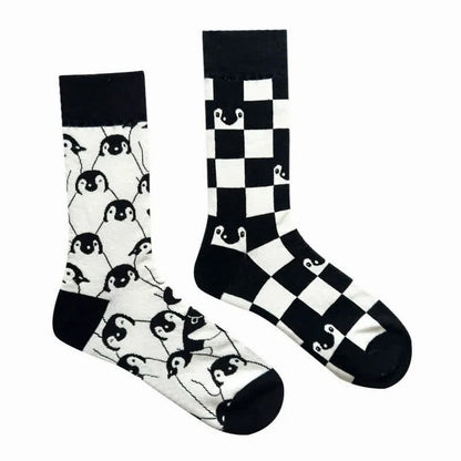 Pinguin-Cartoon-Viertel-Socken - image 1