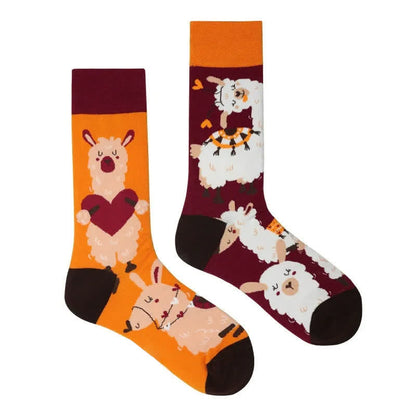 Verspielte Alpaka-Viertelsocken - image 1