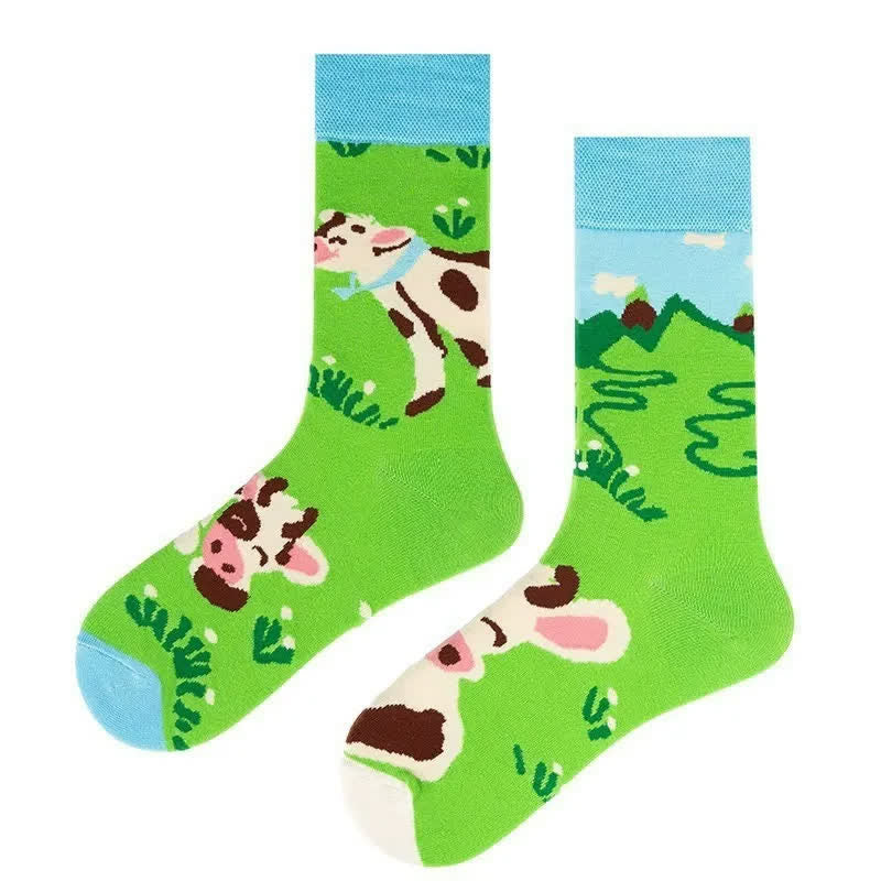 Grasland Kuhviertel Socken - image 1