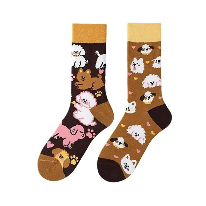 Niedliche Hunde-Viertel-Socken - image 1