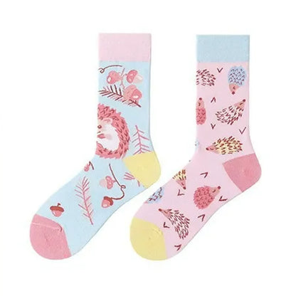 Niedliche Igel-Viertel-Socken - image 1