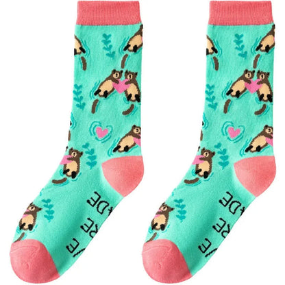 Niedliche Socken mit Cartoon-Tiermotiven (3 Paar) - image 1