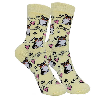 Niedliche, bunte Hunde-Viertelsocken (4 Paar) - image 2