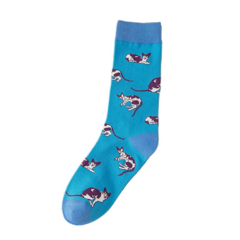 Niedliche Katzen-Socken (5 Paar) - image 7