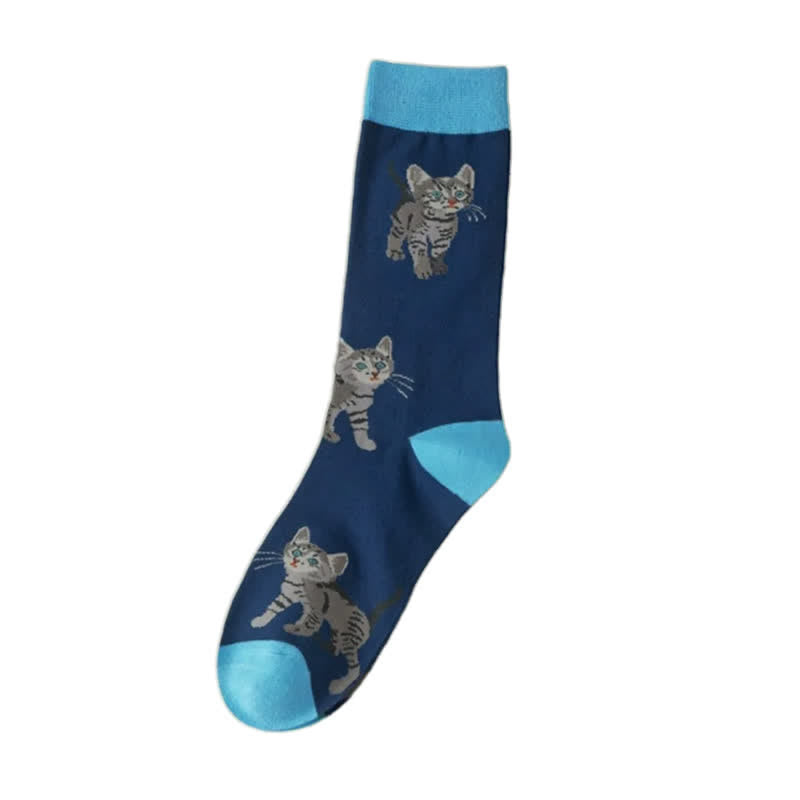 Niedliche Katzen-Socken (5 Paar) - image 6