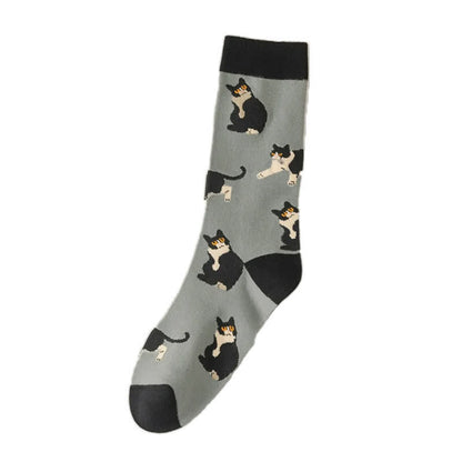 Niedliche Katzen-Socken (5 Paar) - image 3