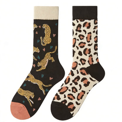 Coole Leoparden-Viertel-Socken - image 1