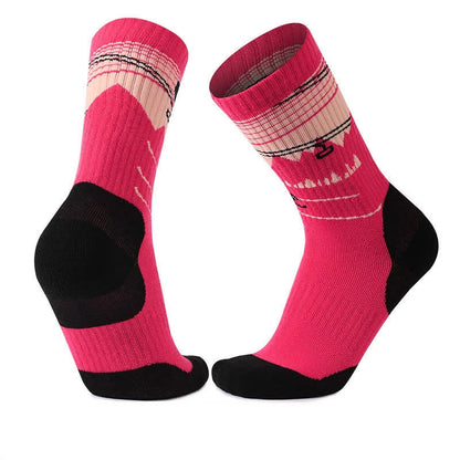 Wollgepolsterte Viertel-Wandersocken - Rot - EU35-39 (US2-6) - image 5