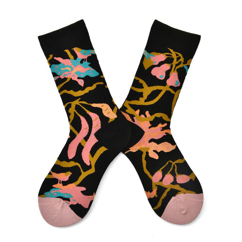 Vintage Countryside Viertelsocken (3 Paar) - Rosa - EU35-42 (US2-8,5) - image 2