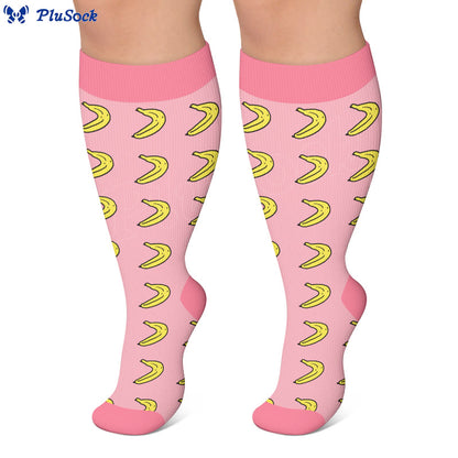 Plus Size Fruity Fun Kompressionsstrümpfe - image 3