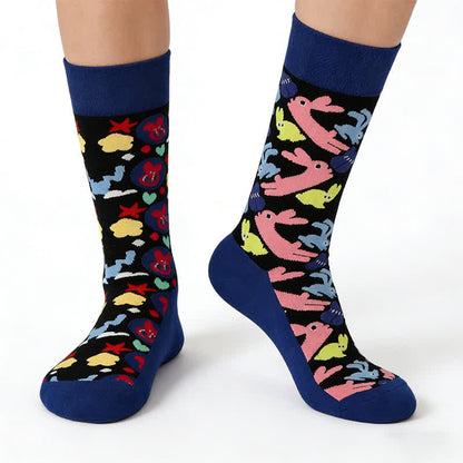 Niedliche Hasen-Viertel-Socken - image 0