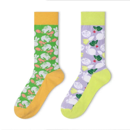 Niedliche Hasen-Laufsocken - image 1