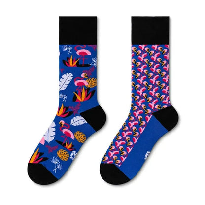 Verspielte Flamingo-Viertel-Socken - image 1