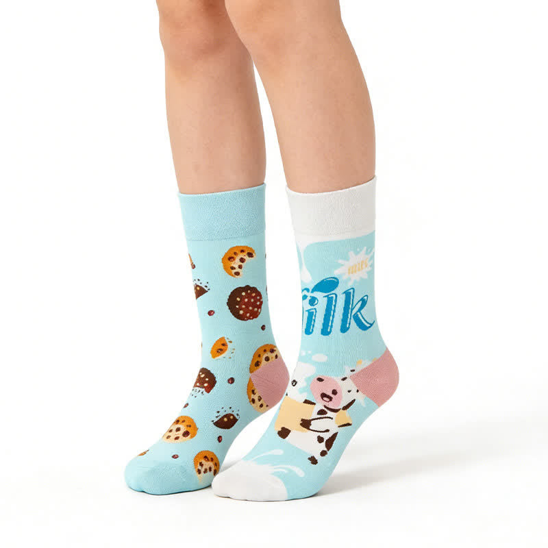 Milchkekse Kuhviertel Socken - Hellblau - EU36-43 (US3-9) - image 0