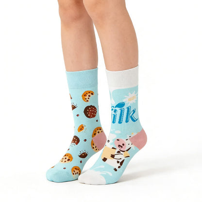 Milchkekse Kuhviertel Socken - Hellblau - EU36-43 (US3-9) - image 0