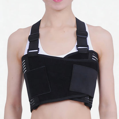 Brustbandage aus Neopren mit Kompressionsfunktion - Schwarz - XXL - image 0