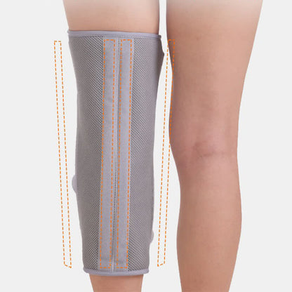 Atmungsaktive Knieorthese mit offener Patella - image 1