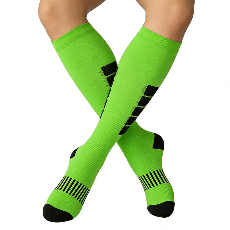 Bold Block Sport Kompressionsstrümpfe (6 Paar) - image 6
