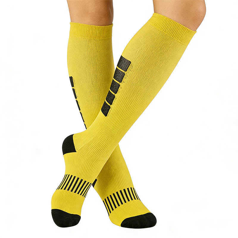 Bold Block Sport Kompressionsstrümpfe (6 Paar) - image 5