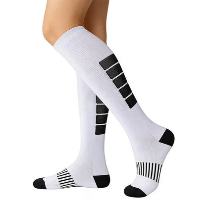 Bold Block Sport Kompressionsstrümpfe (6 Paar) - image 1