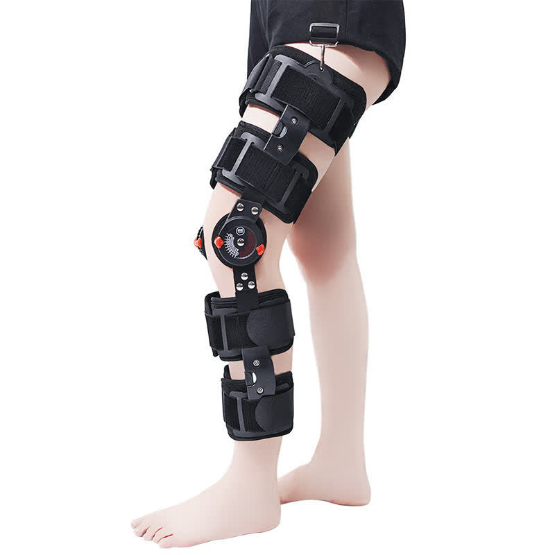 Knieorthese mit Scharnier aus Neopren - Schwarz - Einheitsgröße - image 0