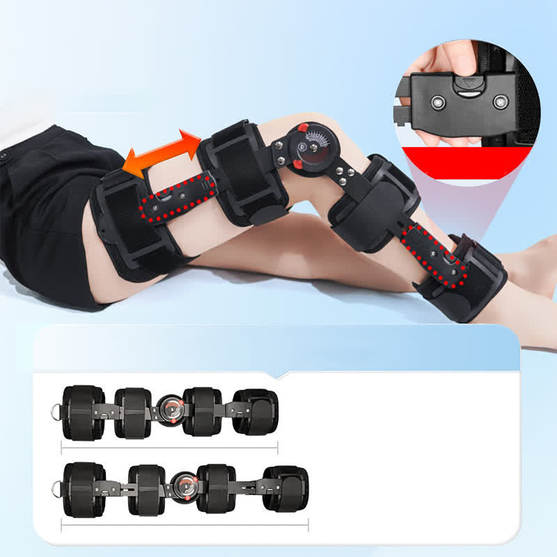 Knieorthese mit Scharnier aus Neopren - image 2