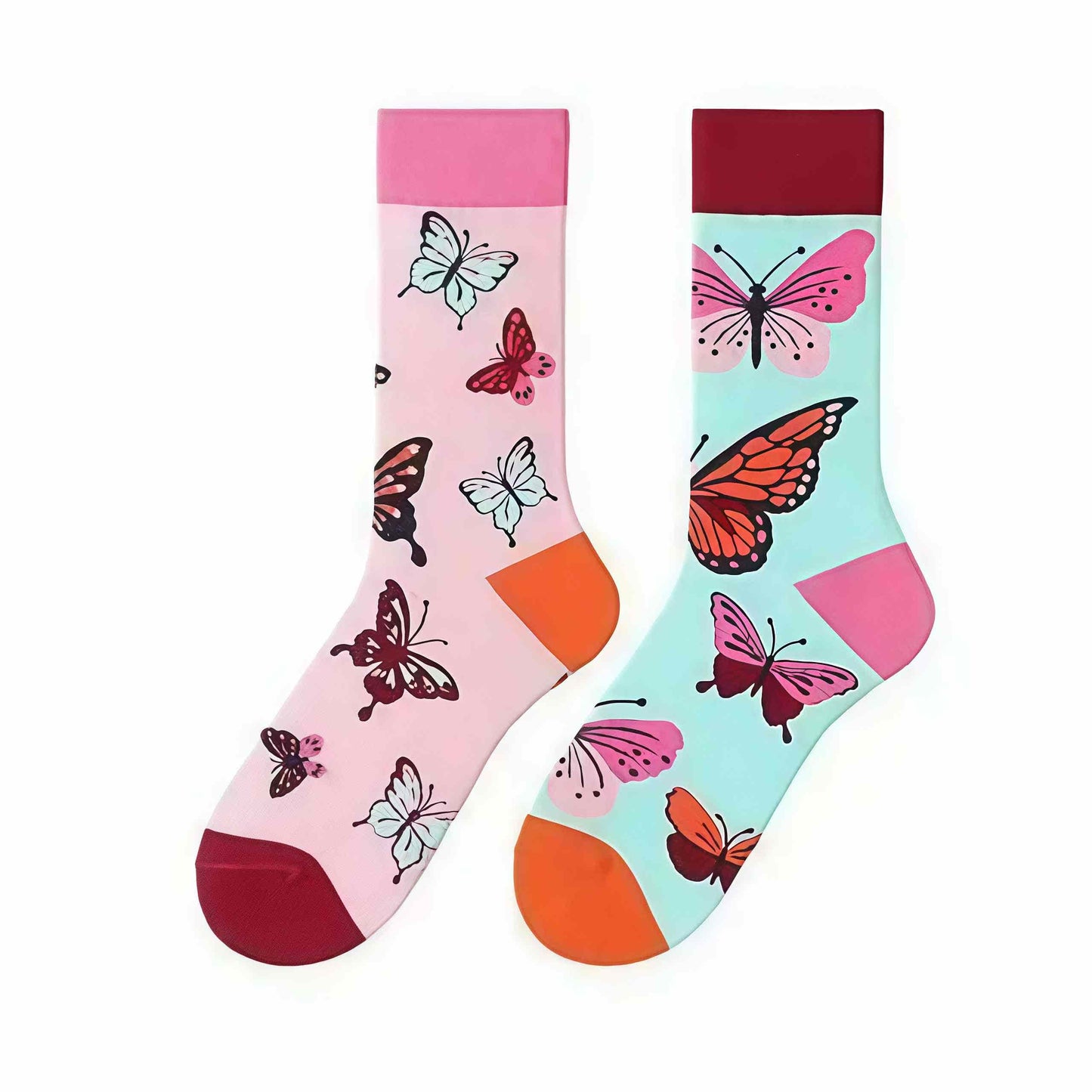 Verspielte Schmetterlings-Viertelsocken - image 1