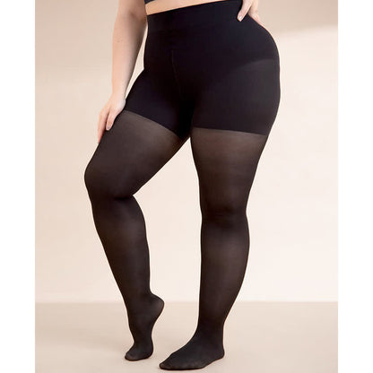 40D Damen Reißfeste Formende Strumpfhose in Übergröße (3 Paar) - image 2