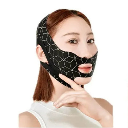 Schwarze und goldene Doppelschicht-Gesichtsmaske (3er-Pack) - image 1