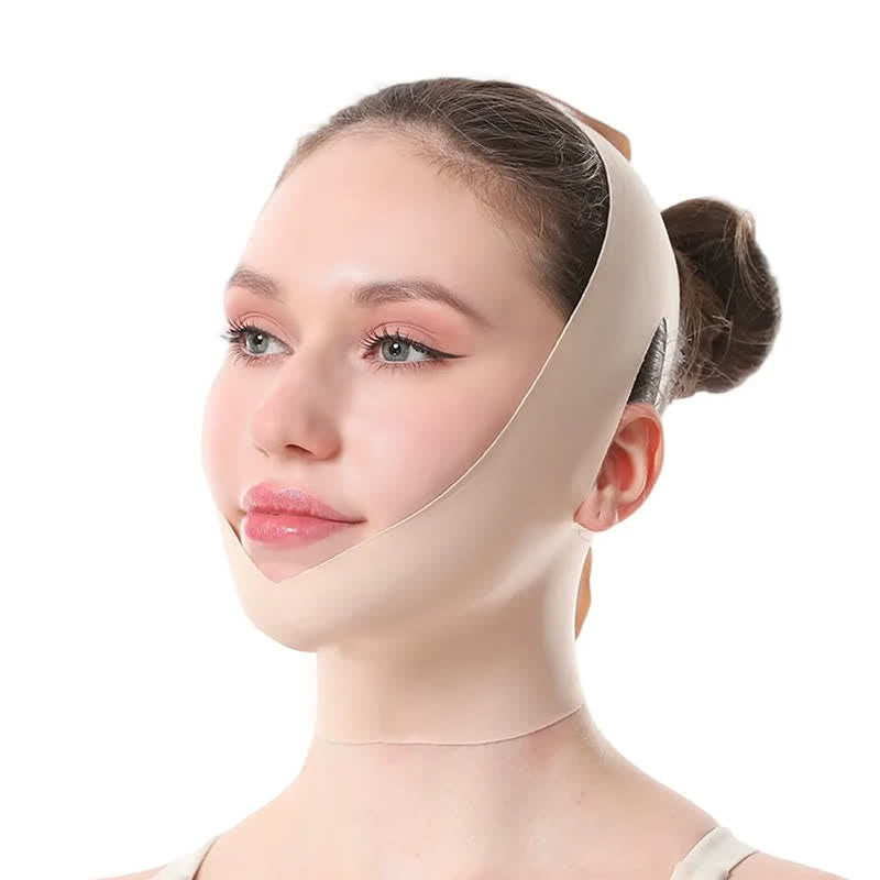Hautton-elastische, verlängerte, physikalisch straffende Gesichtsmaske - image 3