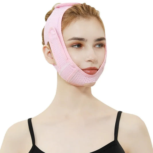 Atmungsaktive Gesichtsmaske mit doppelter Kompressions-Mesh-Oberseite (2er-Pack) - Rosa - Einheitsgröße - image 0