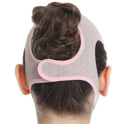 ComfortFit Elastische V-Kontur Massetermuskel-Gesichtsbandage - image 3