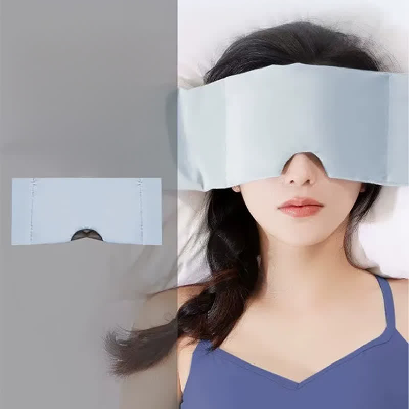 Beruhigende Schlafmaske gegen Augenmüdigkeit - Blau - Einheitsgröße - image 1