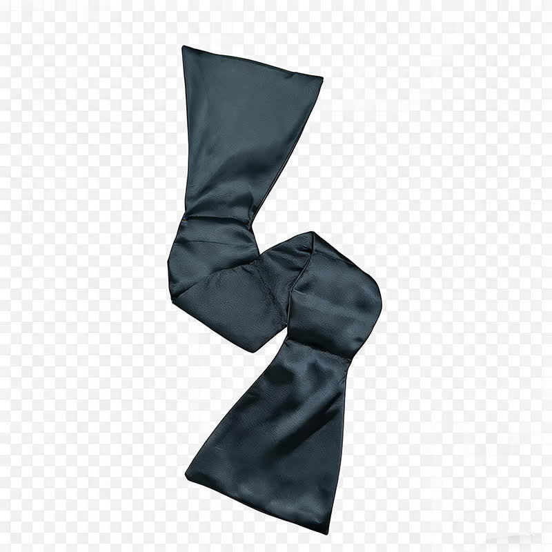 Beschwerte, kühlende Schlafmaske mit Perlen - Schwarz - Einheitsgröße - image 5