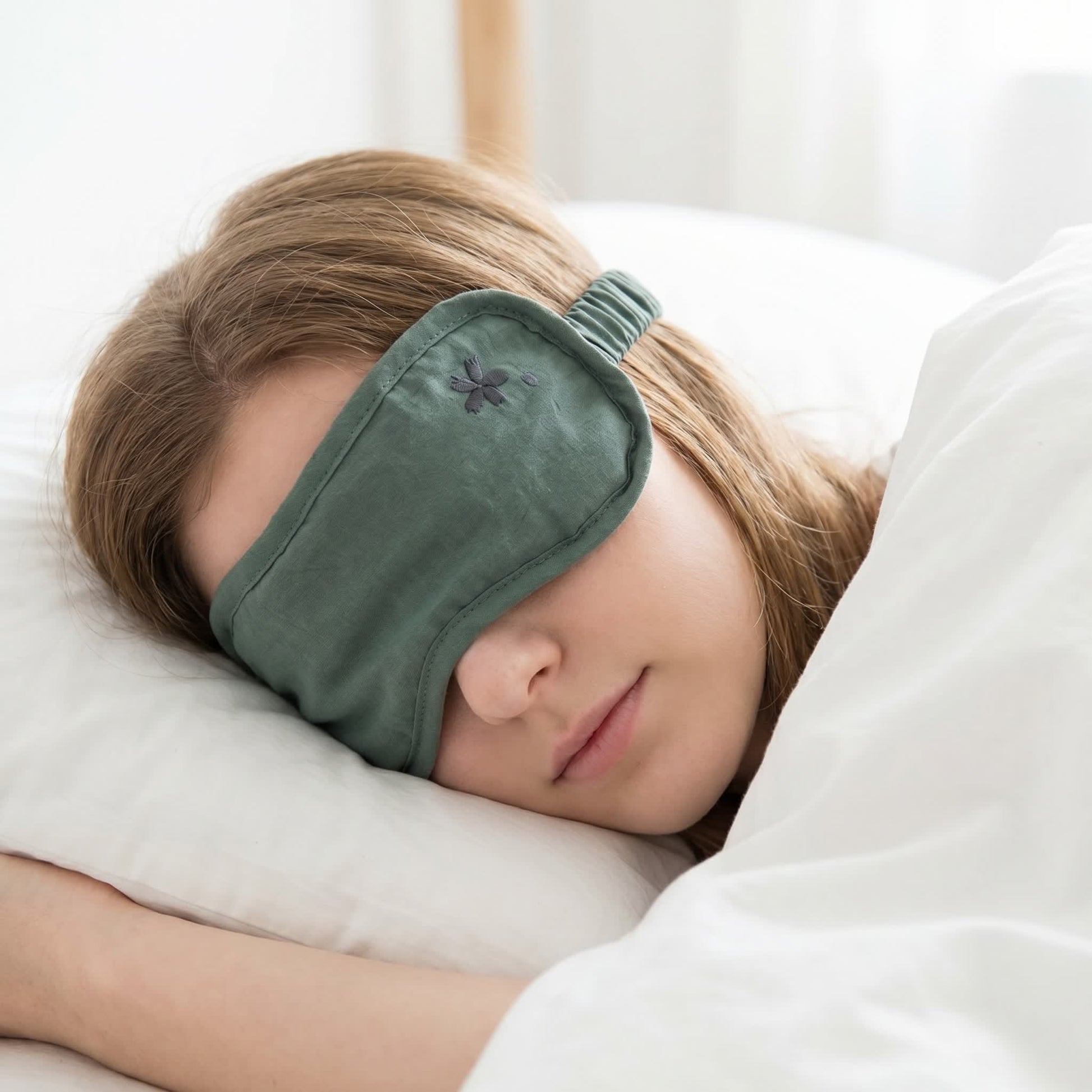 Heizbare und kühlbare Schlafmaske aus Baumwolle - image 0