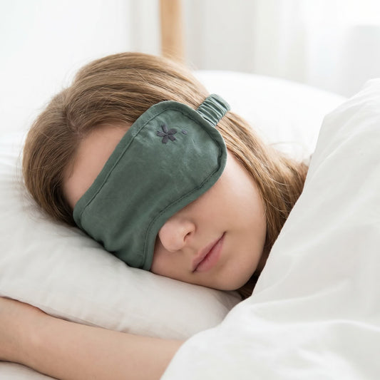 Heizbare und kühlbare Schlafmaske aus Baumwolle - image 0