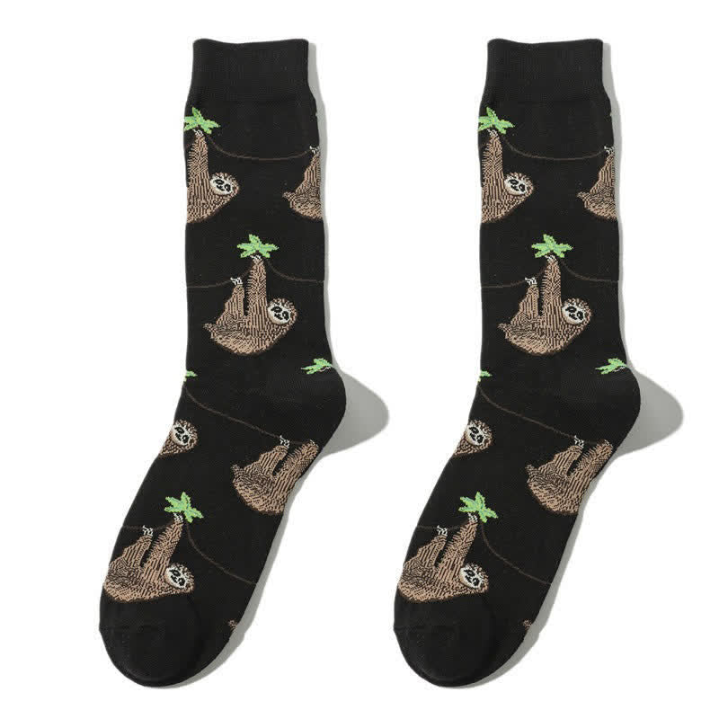 Faultier-Grip-Viertelsocken (3 Paar) - Schwarz - EU38-45 (US5-11) - image 1