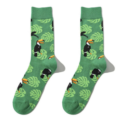Tropische Vogelviertel-Socken (3 Paar) - image 4