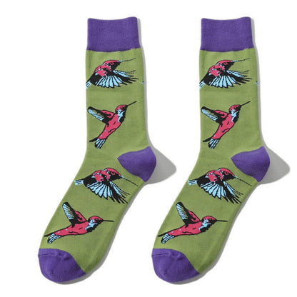 Tropische Vogelviertel-Socken (3 Paar) - image 5
