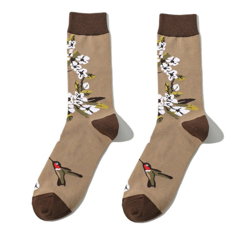 Tropische Vogelviertel-Socken (3 Paar) - image 6