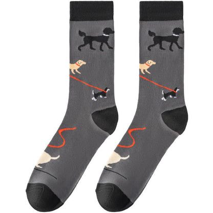 Verspielte Hunde-Kaninchen-Viertel-Socken - image 7