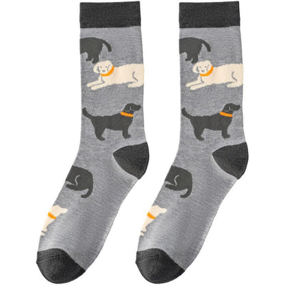 Verspielte Hunde-Kaninchen-Viertel-Socken - image 6
